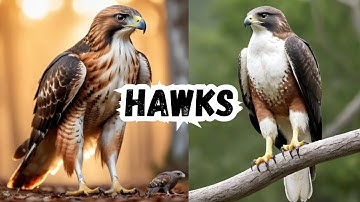Hawk | All About Hawks for Kids | Learn about Hawks for Children | World of Hawks