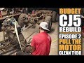CJ5 Restoration, Pt 2 | Pull the 258, Clean the T150, Frame Wash