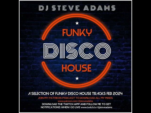 Funky Disco House Feb 2024 class=