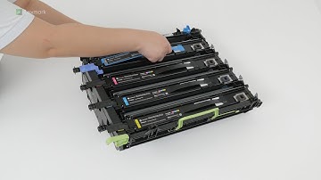 CS963/CX833/CX961/CX962/CX963—Replacing the black imaging unit