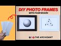 How To Make Photo Frames | Photo Frames Out Of Foam Board | Foam Board DIY