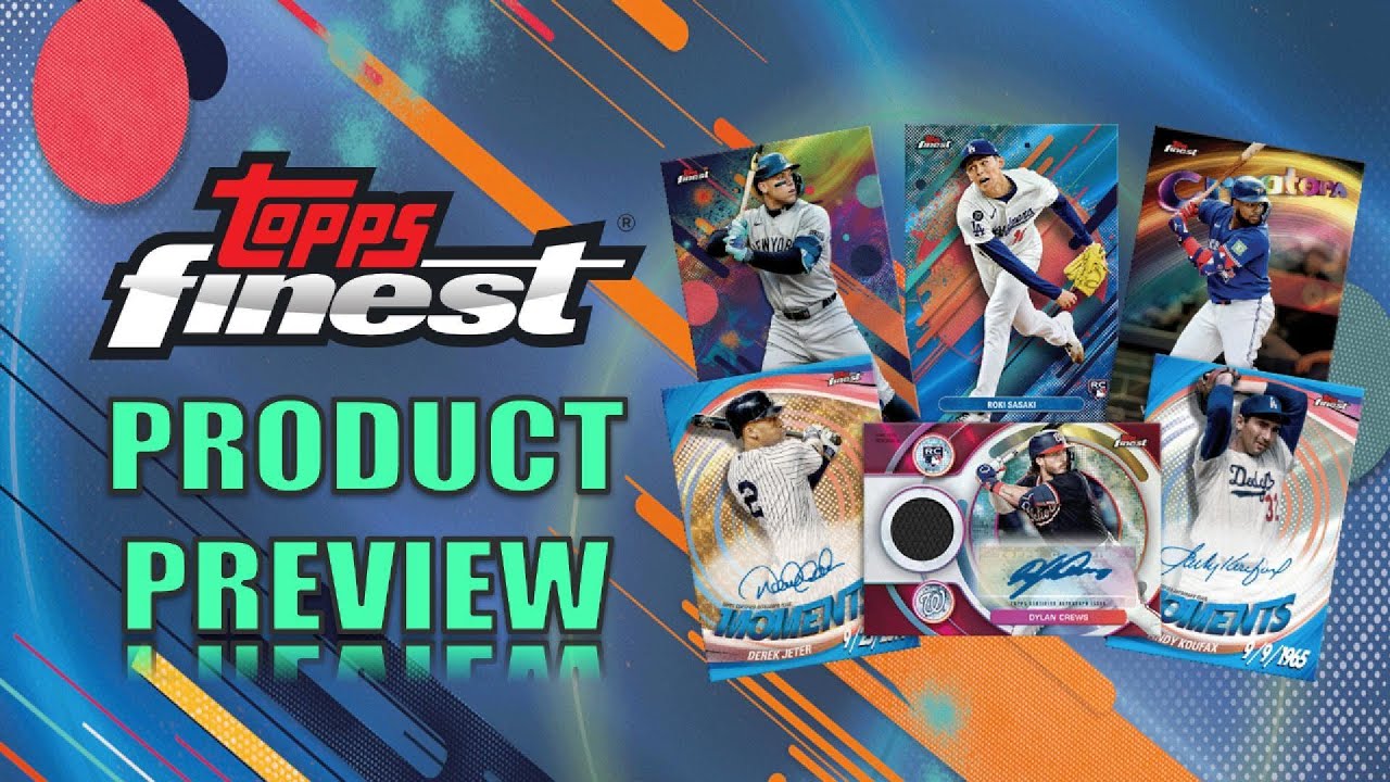 2025 TOPPS FINEST BASEBALL🚨 Product Preview, Value Sheet, Chase Cards, Checklist Distribution