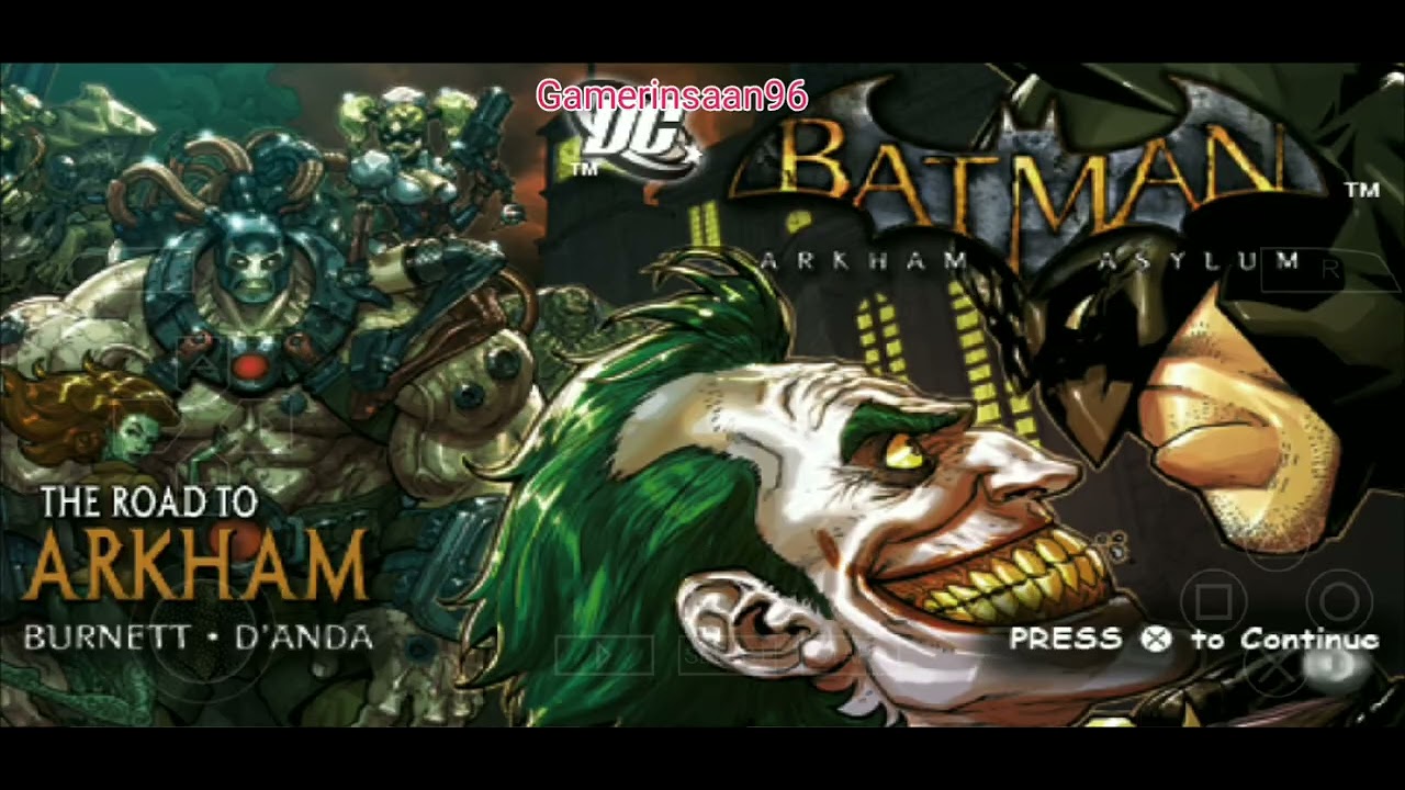 Batman™ Arkham Asylum: The Road to Arkham Digital PSP® Comic PSP