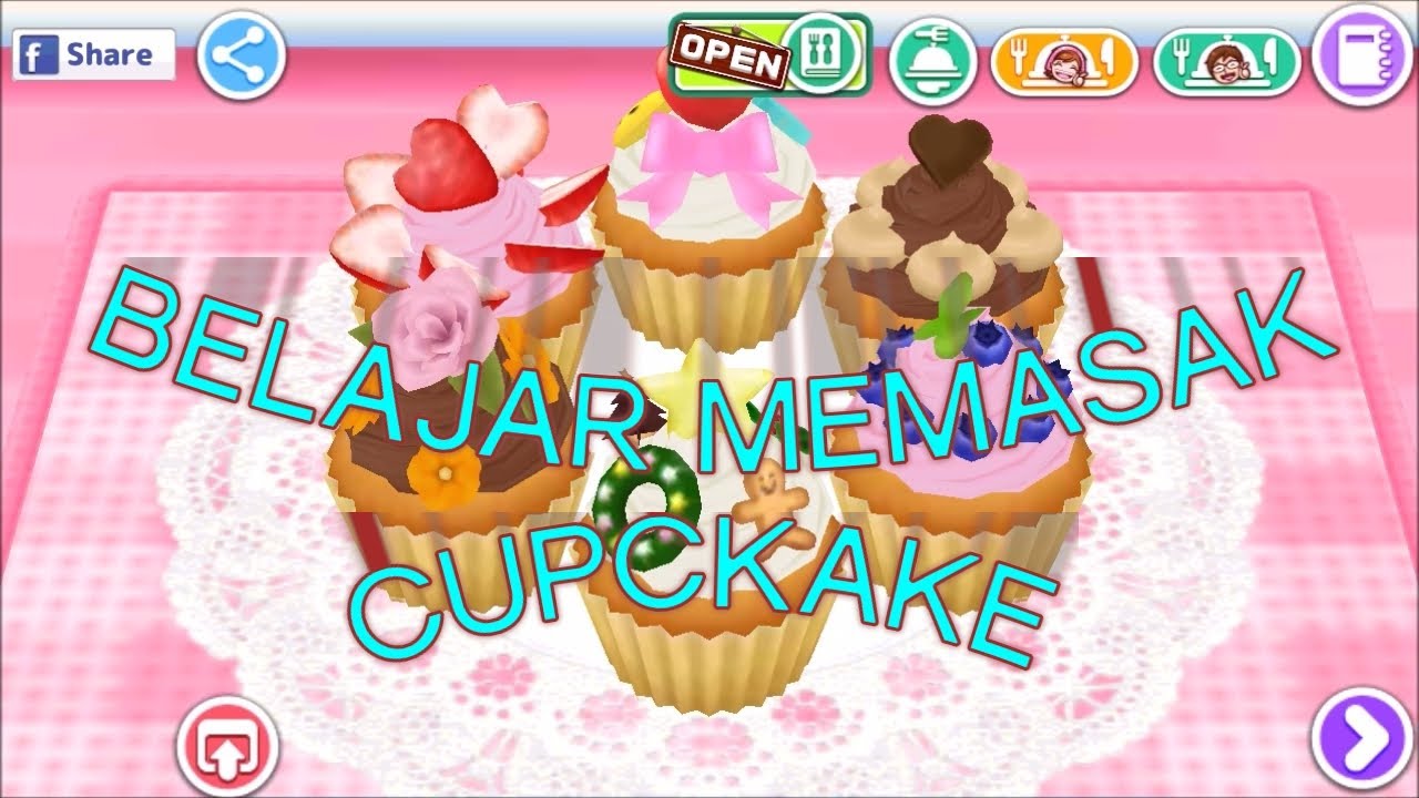 Cooking Mama Belajar Memasak  Cupcake  Game  Android YouTube