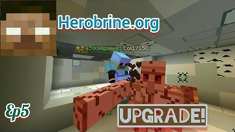 Herobrine.org faction- Iron golem farm upgrade Time lapse video