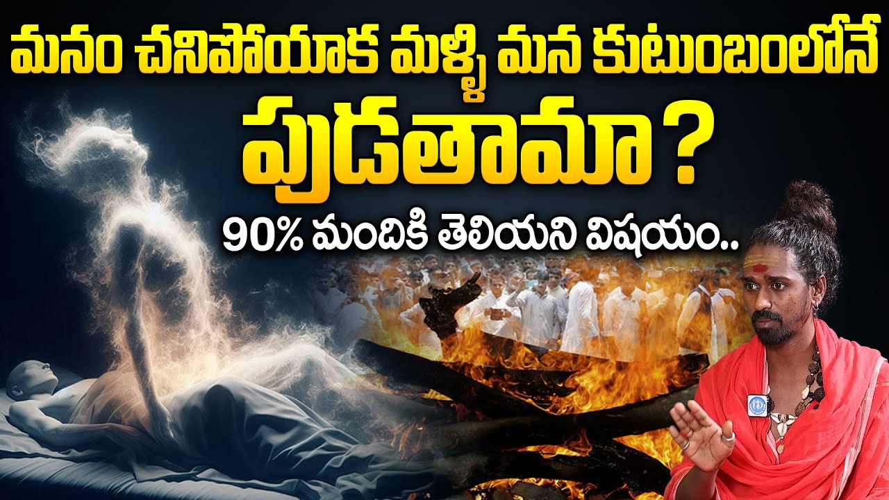 మనం చనిపోయాక మళ్ళి మన కుటుంబంలోనే పుడతామా ..? || Sri Sri Sri Adithya Parasri Swamy || iDream Today