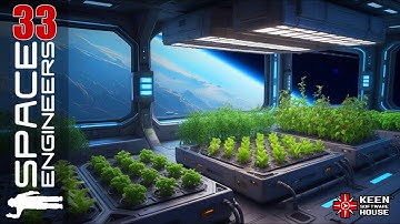 Is dit de BESTE boerderij? Space Engineers Survival 2025 (EP33)