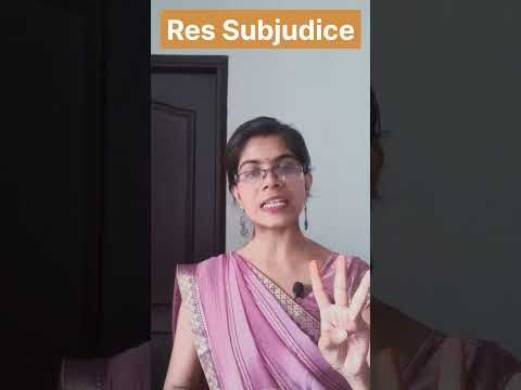 Res Subjudice |