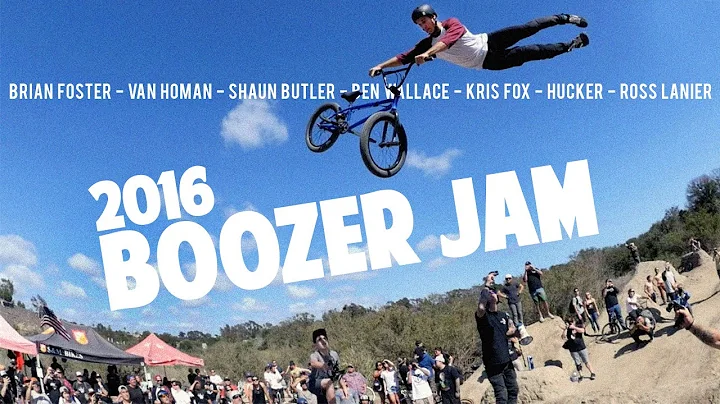 Boozer BMX Dirt Jam with Brain Foster, Kris Fox, V...