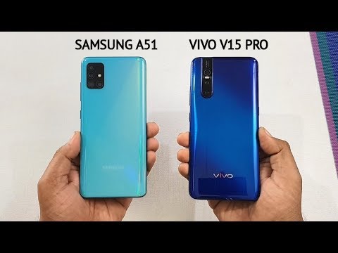 Samsung Galaxy A51 vs Vivo V15 Pro SpeedTest & Camera Comparison