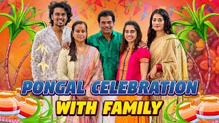 Tradition Pongal celebration at home 🏡 | Aarthi Subash Vlogs