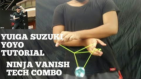 Yuiga Suzuki Yoyo Tutorial - Ninja Vanish Tech Combo..!!!