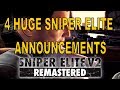 [HUGE NEWS] Full Sniper Elite Announcements Video [4 ANNOUNCEMENTS]