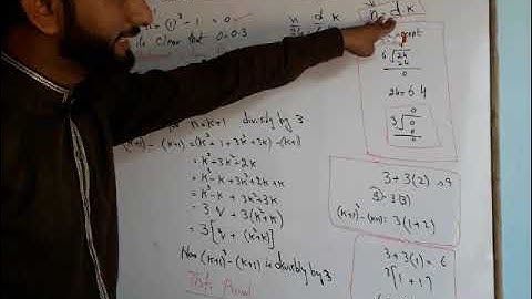 MTH202 lec#24 Mathematical induction for divisibility Questions.