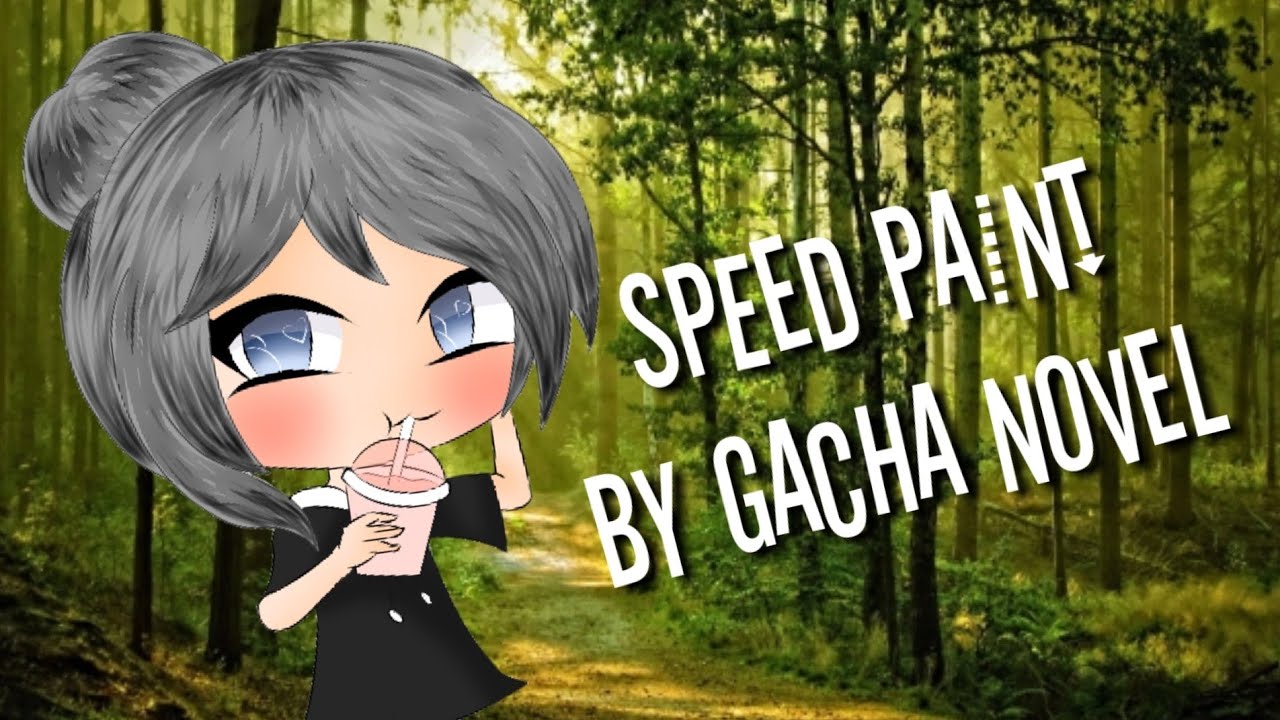 Speed Paint | Gacha Novel ♡ - YouTube
