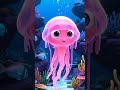 Meet Jelly, the Wobbly Jellyfish! | AquaBuddies 3D Fun Fact!  #3danimation #oceanlife #pixarstyle