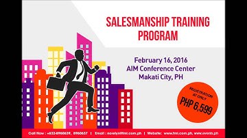 Salesmanship Training Program 2016 Radio Ad