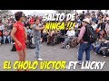 EL CHOLO VICTOR JUNTO A LA FLACA  LUCKY - COMICO LUCKY