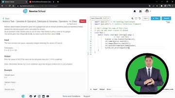 Nobita Test Problem ✏️ | Newton School DSA Coding Challenge | Python & Java | Learn TEK Innovations