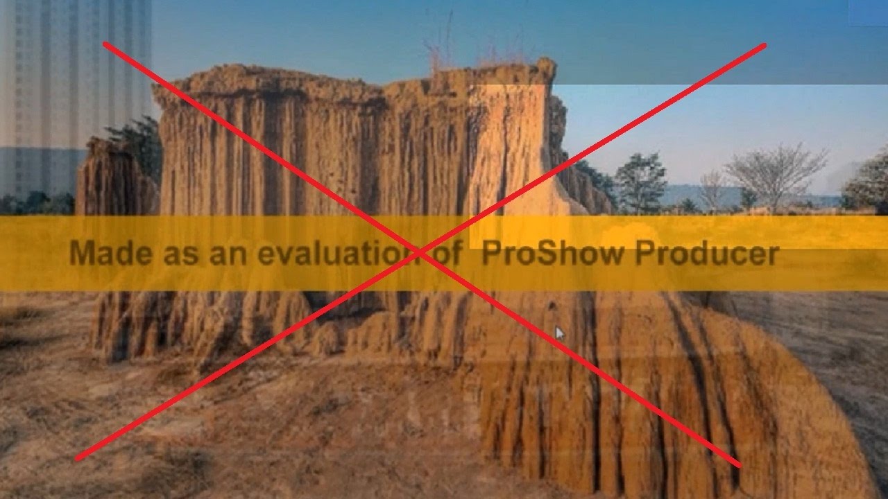 Cách xóa bỏ dòng chữ màu vàng trong Proshow producer... - youtube