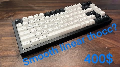 Gmmk Pro tangerines(pc plate) sound test