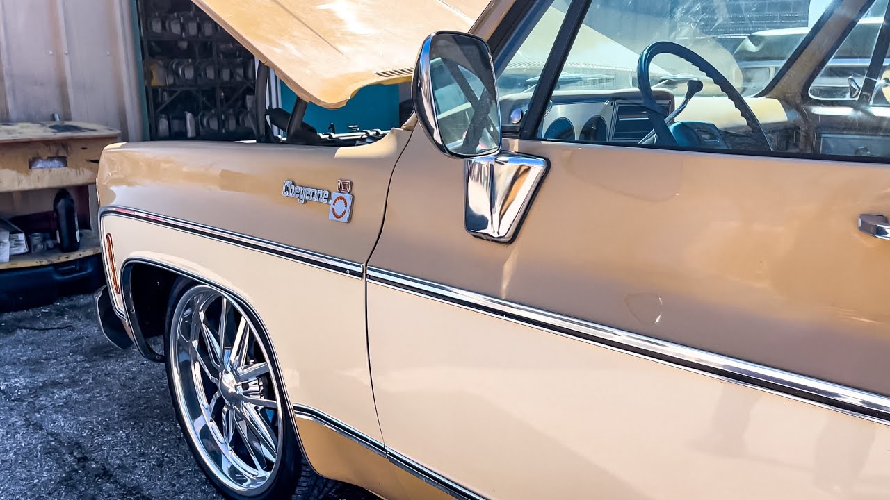 4/5 Drop on a Squarebody | Suspension coming up for my C10