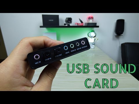 Οικονομική USB κάρτα ήχου!