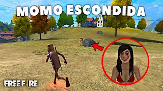 O que Acontece se Você Encontrar a MOMO no Free Fire? 😨⚠️