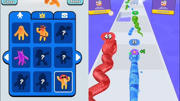 Join blood clash vs snake run race 😈😈😈| All New Levels Game Mobile Walkthrough iOS, Android Gameplay