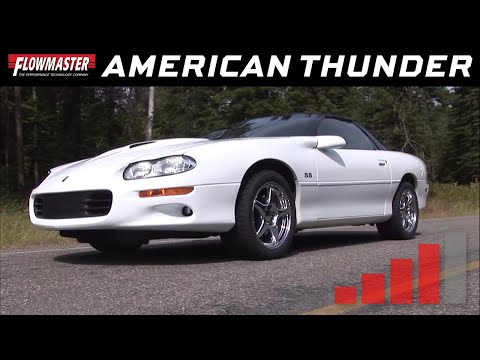 1998-02 Camaro SS & Firebird 5.7L - American Thunder Cat-back Exhaust System 17199