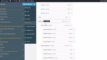 How to setting-up Mega Menu