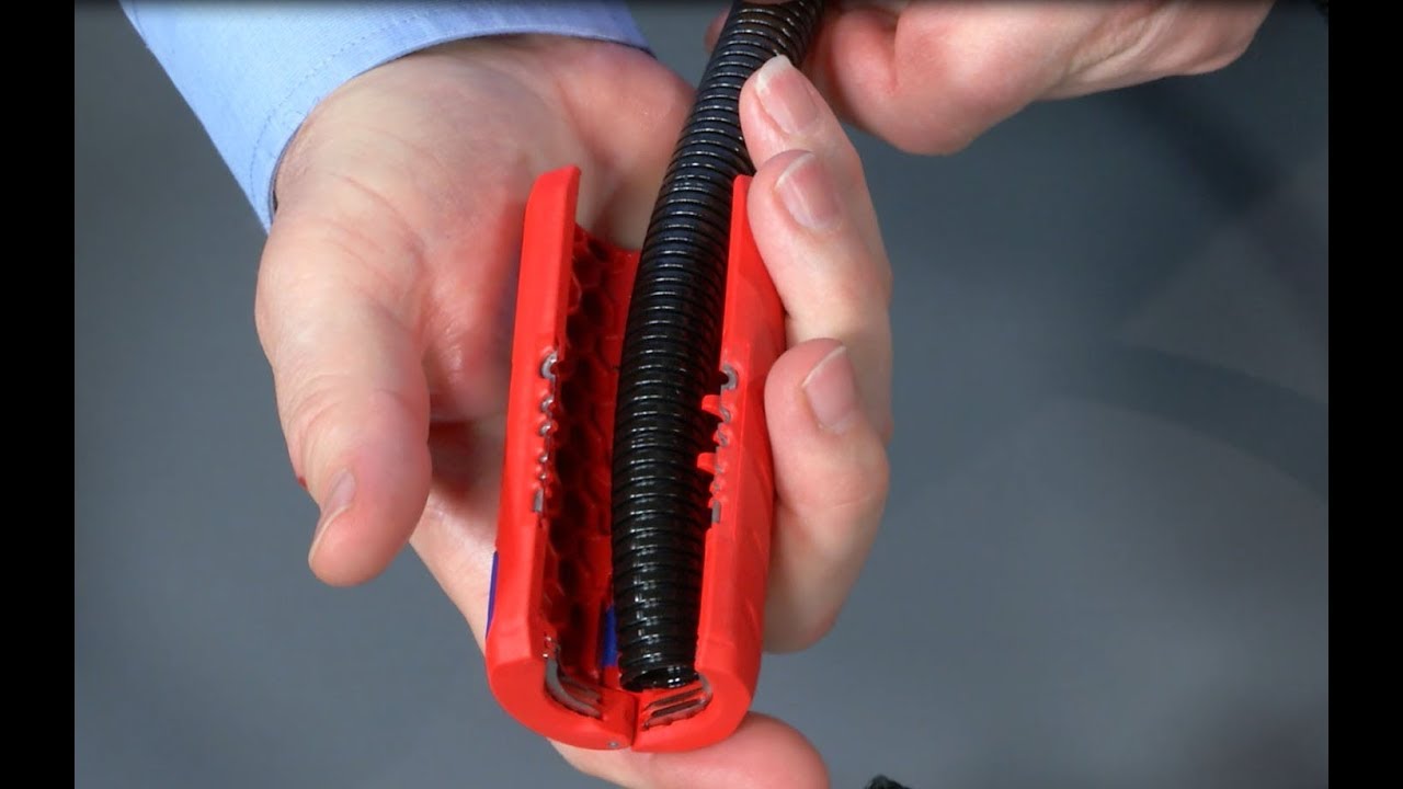 KNIPEX TwistCut, Coupegaine pour gaines électriques YouTube