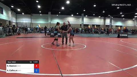 122 Lbs Prelims - Reagan Riddick, North Carolina V...