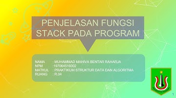 Implementasi Fungsi Stack pada Bahasa C