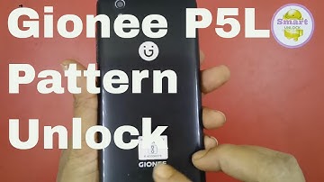 How To Unlock Gionee P5L Hang on Logo With Pattern Solution