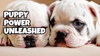 Tiny Titans Unleashed: 10DayOld American Bulldog Puppies by Logic & Orla | Born March 18, 2024