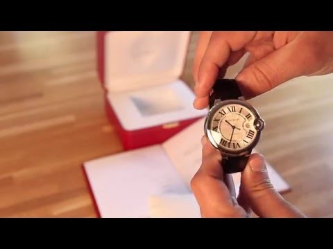 Cartier Ballon Bleu 3001 - YouTube