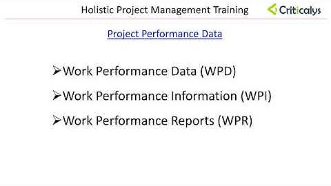 Work Performance Data, Information & Reports in Simple Explanation
