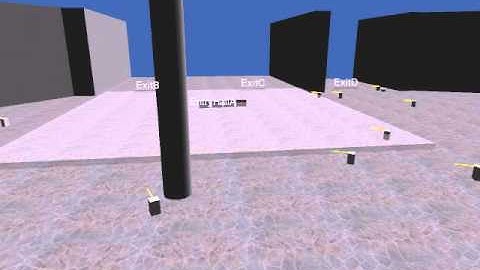 Multiagent Simulation of Airport in Unity 3D