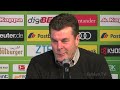 Pressekonferenz vor Schalke