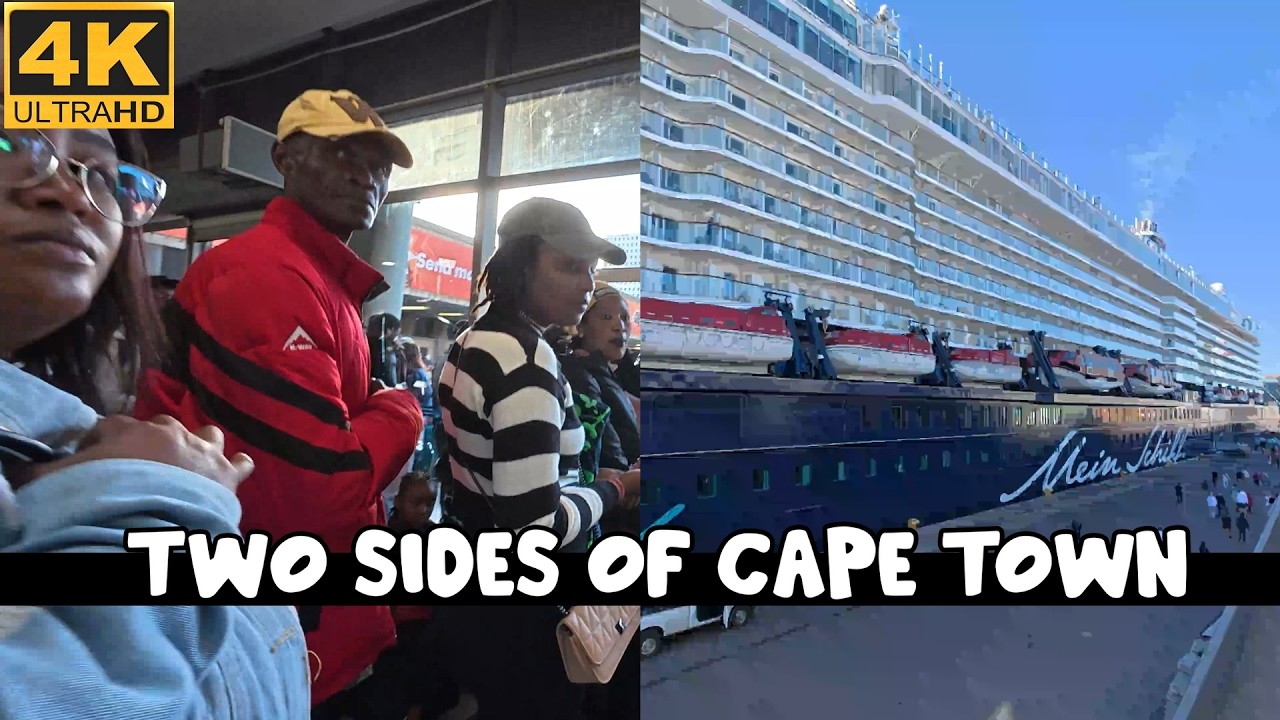 Круизный терминал и автовокзал: резкий контраст в путешествиях по Кейптауну