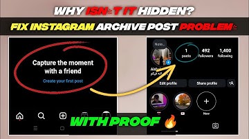 Instagram Archive Post Glitch | Ek Post Dikhai De Rahi Hai? Fix Karein! | Instagram Post Not Showing