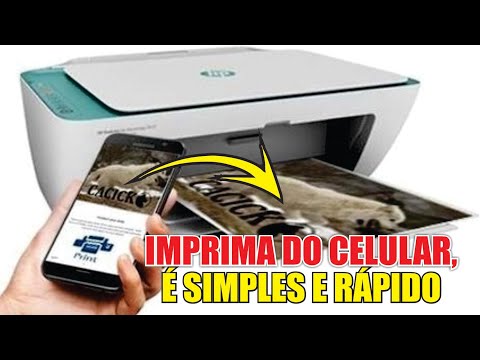 COMO imprimir com o CELULAR na impressora HP 2676 | não precisa de computador para configurar!