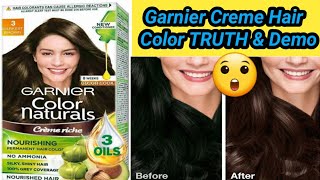Garnier Color Naturals Darkest Brown Hair Colour Review || How to apply Garnier Color || Beauty Hut