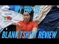 10 Blank/Canvas Tshirt Review For Clothing Printing, Branding, Promos