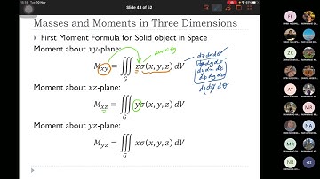 BELG2443 - Engineering Mathematics II - Chapter 2 - Application of Multiple Integral Part 2