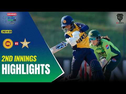 Sri Lanka Innings Highlights | Pakistan Women vs Sri Lanka Women | ODI Series | Match 02 | M9l1T