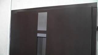 Lauko Durys Erkado - 72Mm Varčia, Medienos Tekstūros Paviršius