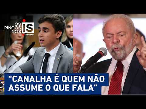 Nikolas Ferreira responde Lula após ser chamado de canalha