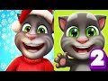 Youtube Thumbnail My Talking Tom vs My Talking Tom 2 Android Gameplay
